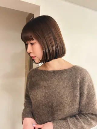 ミディアム 似合わせパーマ 🌼カンナのヘアスタイル