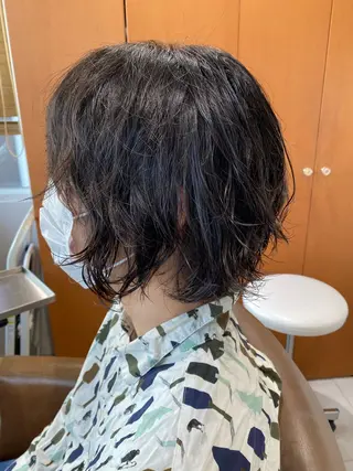 カラー パーマ ヘアアレンジ メンズ メンズパーマの巨匠 鈴木純のヘアスタイル