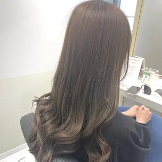 ロング カラー 半個室サロン/透明感 /艶髪♡岸上 温♡のヘアスタイル