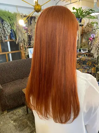 ロング カラー 完全個室/ケアカラー 🌟misaki🌟のヘアスタイル