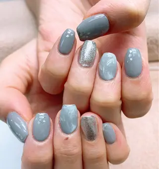 ネイル ⭐︎休業中の練習⭐︎ JNA認定講師髙橋のネイルデザイン