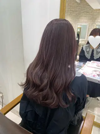 ロング カラー 透明感カラー 古山 結季🌙🖤のヘアスタイル