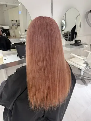 ロング YOLO 渋谷 RIONAのヘアスタイル
