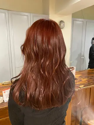 セミロング カラー 🤩噂のMr.髪ポジ ティブ®️yu🤩のヘアスタイル