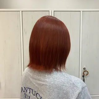 ミディアム カラー 水瀬 咲夏のヘアスタイル