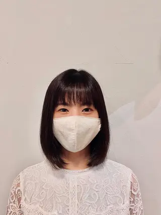 ミディアム 宮腰 瑠果のヘアスタイル