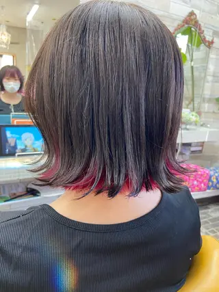 ショート カラー 大坪 拓斗のヘアスタイル