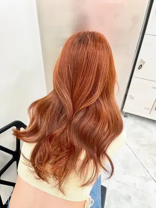 ロング まろっと艶感ブラウン ベージュ🤍まなかのヘアスタイル