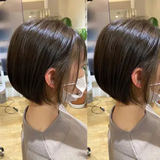 ショート 前田 加奈子のヘアスタイル