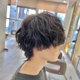 パーマ メンズ 🤩メンズカット/ パーマ山本🤩のヘアスタイル
