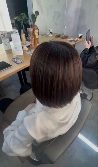 ショート シモイケ ルアのヘアスタイル
