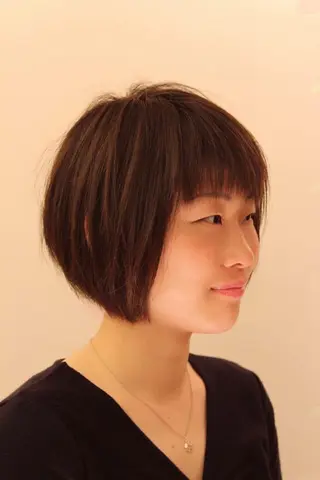 ショート 河内 崇純のヘアスタイル