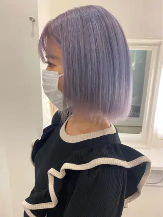 カラー 会社で浮かない ビジネスヘア/心斎橋のヘアスタイル