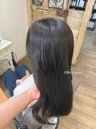 ミディアム Rinka/レイヤー /透明感カラーのヘアスタイル