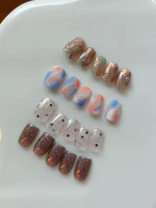 ネイル シンプルネイル Ezura Yumiのネイルデザイン