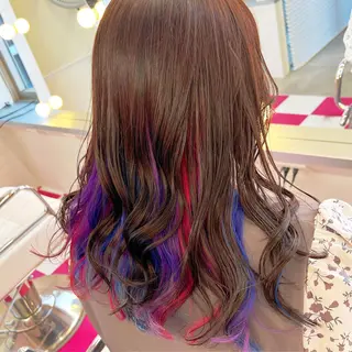 ロング カラー ELU.☁️ ARIのヘアスタイル