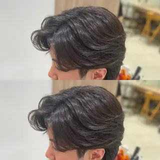 パーマ メンズ 【メンズパーマ✨️ 髪質改善矯正】岩城のヘアスタイル