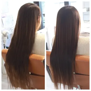 ロング 髪質改善＆縮毛矯正 三上大地のヘアスタイル