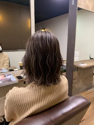 ミディアム 山﨑 大二郎のヘアスタイル