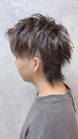 ショート カラー 【DECIDE L.A.W】氏原　将のヘアスタイル