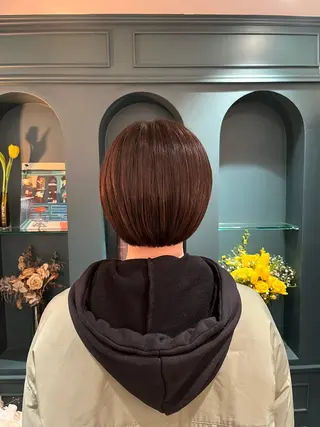 ショート 🌻暖色カラー🌻 sakuraのヘアスタイル