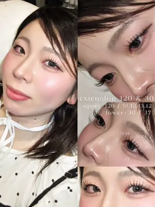 マツエク・マツパ 束感マツエク 弥のマツエク・マツパデザイン