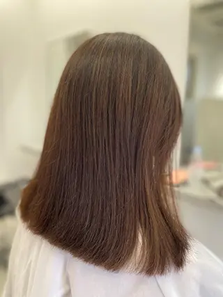 ミディアム soa.ママ美容師 寺田典子のヘアスタイル