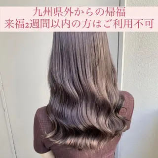 カラー ayaka 縮毛矯正レイヤーのヘアスタイル