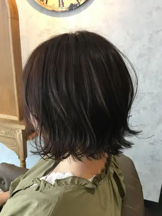 ミディアム カラー ツイストスパイラル パーマ✂︎ KYOUのヘアスタイル