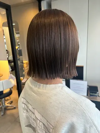 ショート カラー 𝗬𝗨𝗔 🐈‍⬛のヘアスタイル