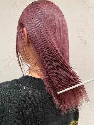 ロング 🍋暖色カラーヘアア レンジniina🍋のヘアスタイル