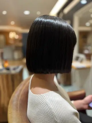 ミディアム 菊地 真優のヘアスタイル