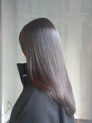 セミロング カラー ウルフ/レイヤー /髪質改善 ナユタのヘアスタイル