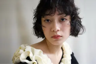 ショート カラー パーマ ボブ/レイヤー/ケア パーマ/リュウタのヘアスタイル