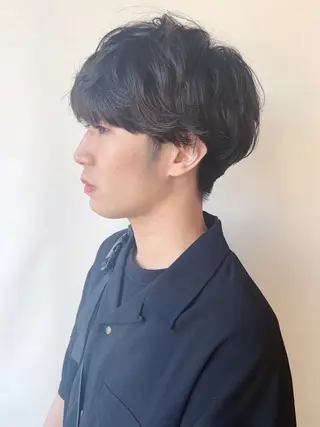 ショート メンズ 松岡彩華 ボブ /グレージュのヘアスタイル