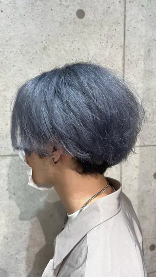 ショート 韓国パーマ 美容師 和田爽良のヘアスタイル