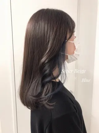 ロング ✨透明感ケアカラー✨ 長野ゆきなのヘアスタイル