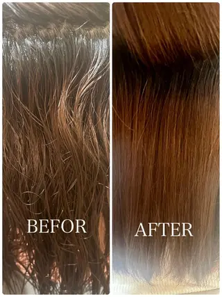 ロング 村中 逸紀のヘアスタイル