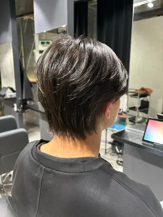 パーマ メンズ _WHITE / KENTOのヘアスタイル