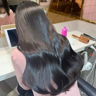 ロング カラー 新宿/韓国ヘア kurea🎀のヘアスタイル