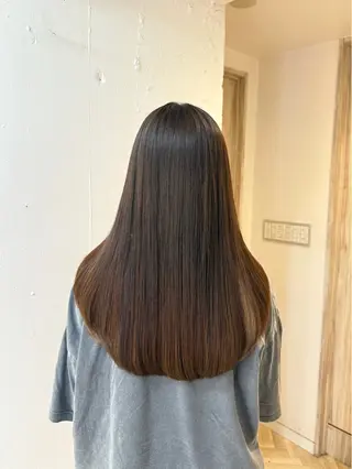 ロング パーマ 艶カラー/縮毛矯正/ アレンジ/akaneのヘアスタイル