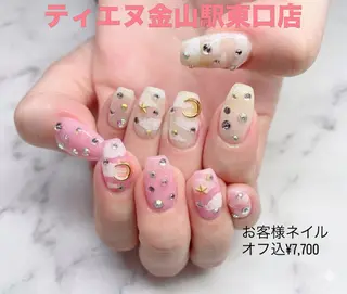 ネイル ティーエヌ 金山駅東口店のネイルデザイン