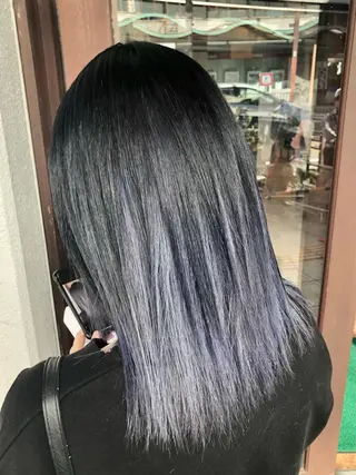 カラー ダブルスキルエクステ /羽エクステ白石宇由のヘアスタイル