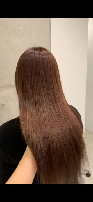 ロング カラー れい🫧 ハイトーン特化のヘアスタイル