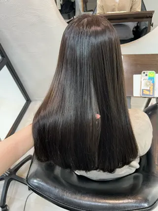 ロング カラー 🤍透明感/韓国風 🤍サクラギヒトミのヘアスタイル