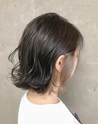 ミディアム カラー ノンダメージ髪質改善 カラー💎/KURAのヘアスタイル