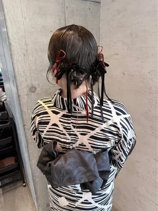 ヘアアレンジ 女性に人気♪ はやしほのかのヘアスタイル