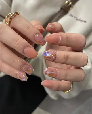 ネイル わたなべ ちかのネイルデザイン