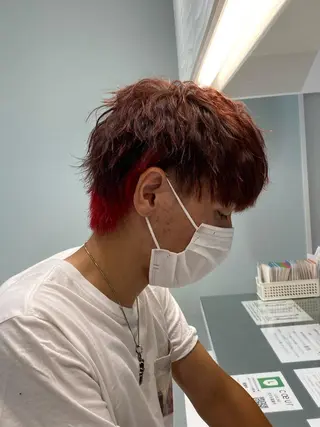ショート メンズ 中川 茜里のヘアスタイル