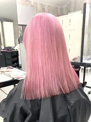 セミロング カラー 💋色気ヘアカラー 💋HARUKAのヘアスタイル